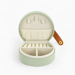 Petite Boîte À Bijoux Voyage Cuir