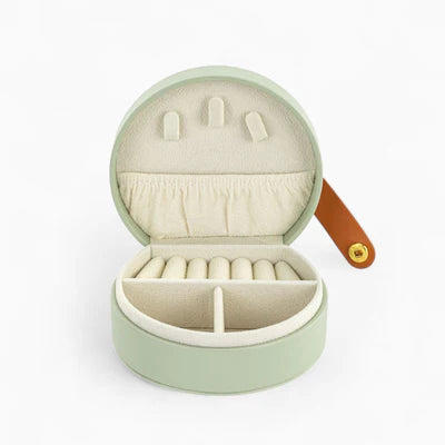 Petite Boîte À Bijoux Voyage Cuir