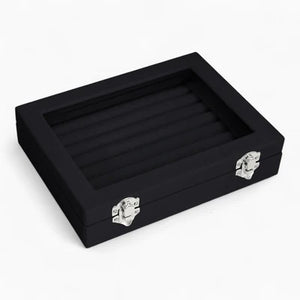 Boîte À Bijoux En Velours Pour Bagues