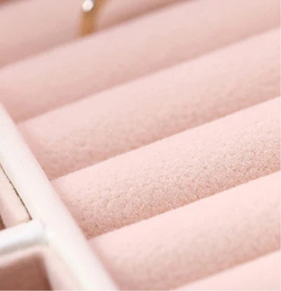 Boîte À Bijoux Portable 2 Tiroirs