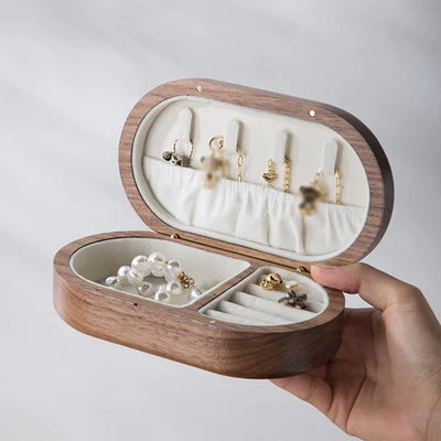 Petite Boîte À Bijoux En Bois
