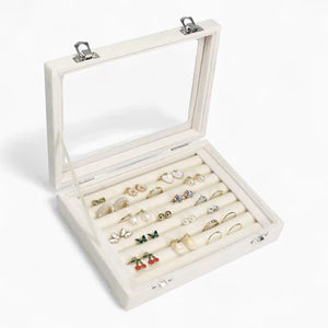 Boîte À Bijoux En Velours Pour Bagues