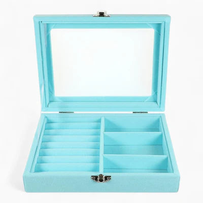 Boîte À Bijoux En Velours Pour Bagues
