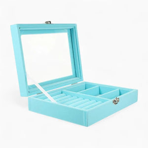 Boîte À Bijoux En Velours Pour Bagues