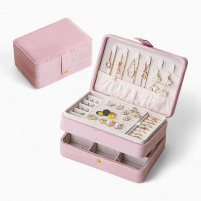 Boîte À Bijoux De Voyage Velours
