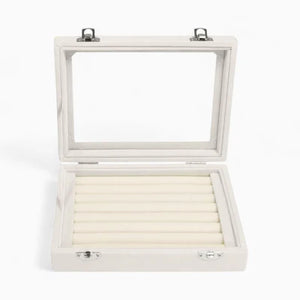 Boîte À Bijoux En Velours Pour Bagues