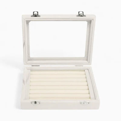 Boîte À Bijoux En Velours Pour Bagues