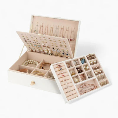 Boîte À Bijoux De Voyage Avec Compartiments