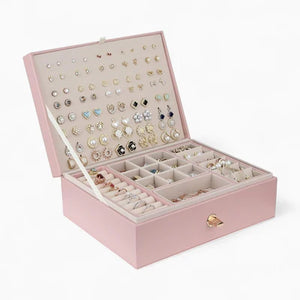 Boîte À Bijoux De Voyage Avec Compartiments