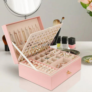 Boîte À Bijoux De Voyage Avec Compartiments