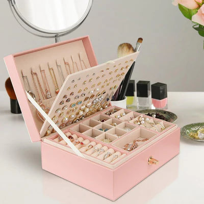 Boîte À Bijoux De Voyage Avec Compartiments