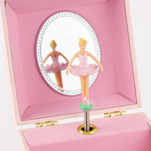 Boîte À Bijoux Musicale Avec Ballerine Et Miroir