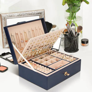 Boîte À Bijoux De Voyage Avec Compartiments