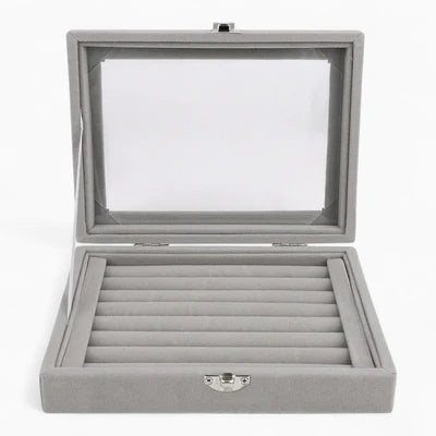 Boîte À Bijoux En Velours Pour Bagues