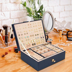 Boîte À Bijoux De Voyage Avec Compartiments