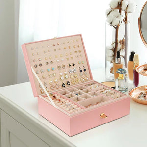 Boîte À Bijoux De Voyage Avec Compartiments