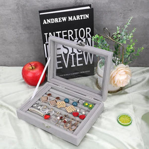 Boîte À Bijoux En Velours Pour Bagues