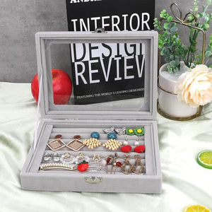 Boîte À Bijoux En Velours Pour Bagues