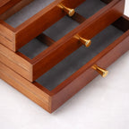 Boîte À Bijoux 3 Tiroir En Bois