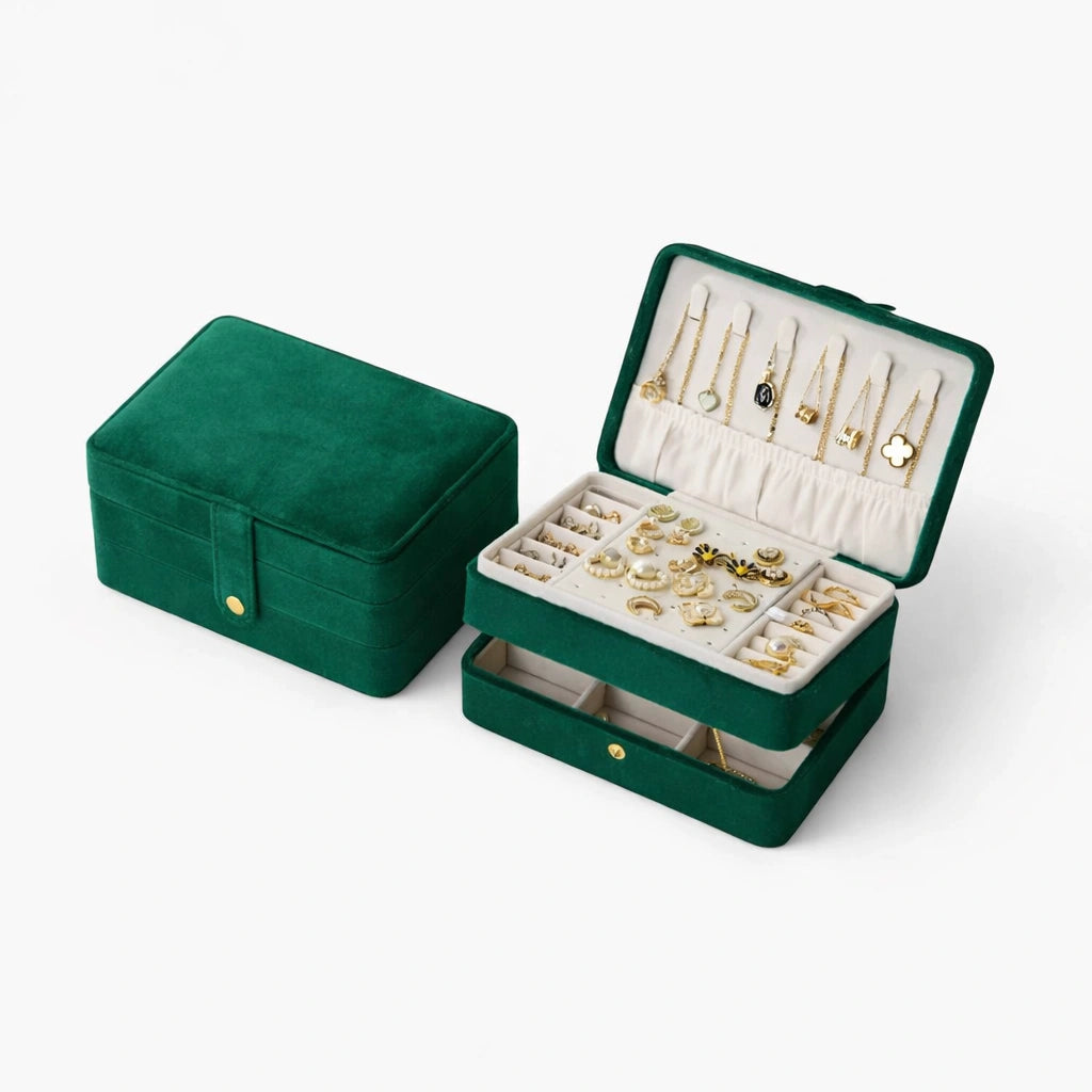 Boîte À Bijoux De Voyage Velours