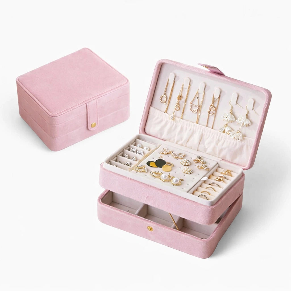 Boîte À Bijoux De Voyage Velours