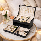 Boîte À Bijoux Femme Cuir