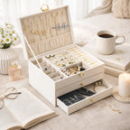 Boîte À Bijoux Femme Cuir