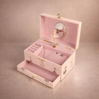 Boîte À Bijoux Musicale Avec Ballerine Et Miroir