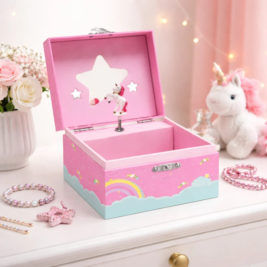 Boîte À Bijoux Musicale Licorne