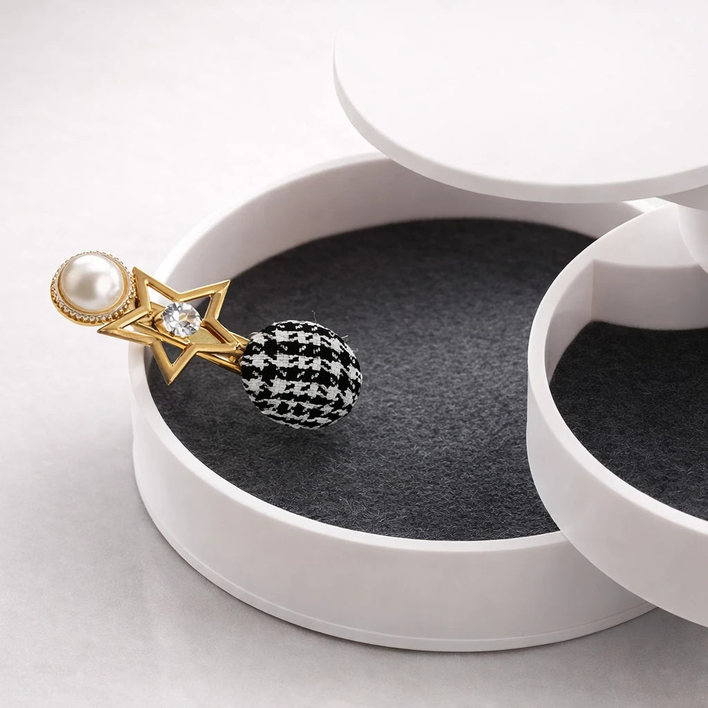 Boîte À Bijoux Ronde