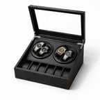Boîte À Montre Automatique Style Carbone