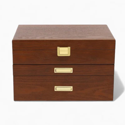 Boîte À Bijoux Tiroir En Bois