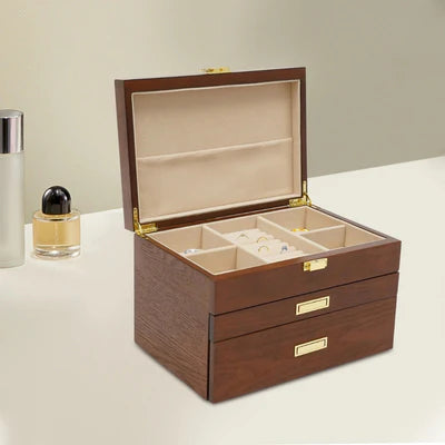 Boîte À Bijoux Tiroir En Bois