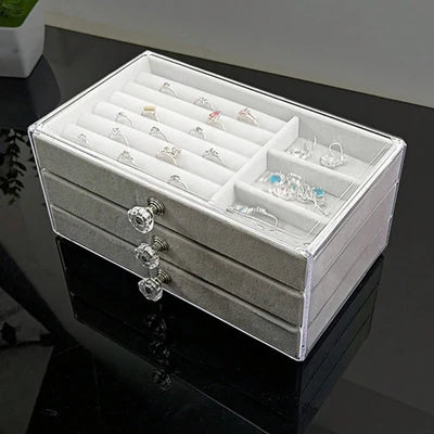 Boîte À Bijoux Transparent