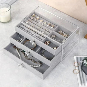 Boîte À Bijoux Transparent