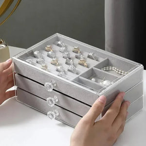 Boîte À Bijoux Transparent