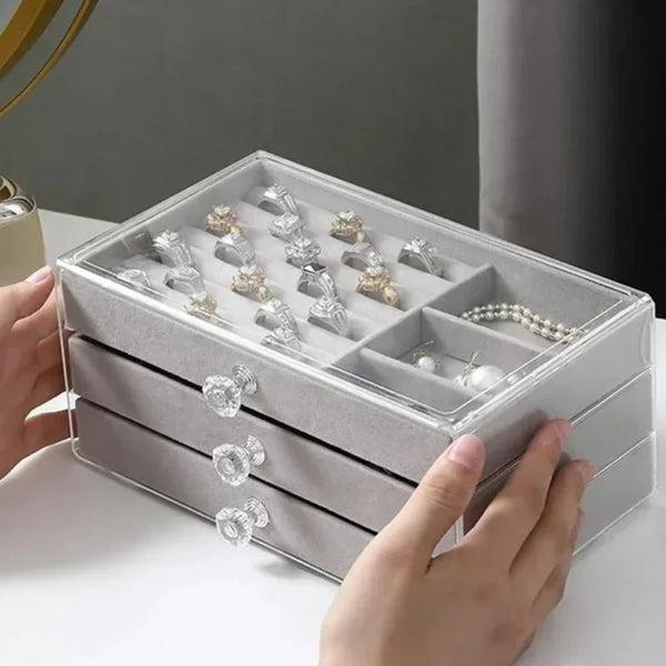 Boîte À Bijoux Transparent