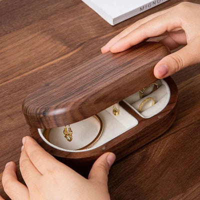Petite Boîte À Bijoux En Bois