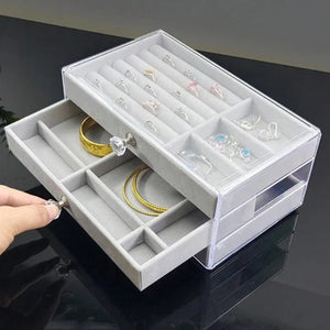 Boîte À Bijoux Transparent