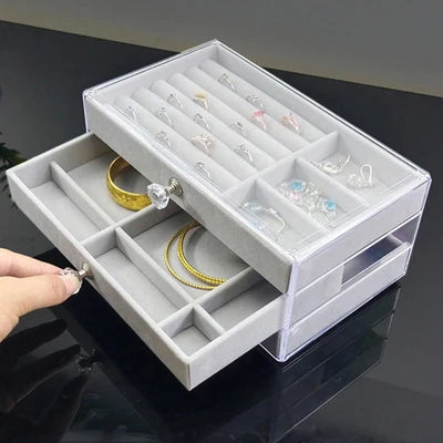 Boîte À Bijoux Transparent