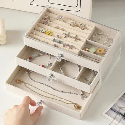 Boîte À Bijoux Transparent