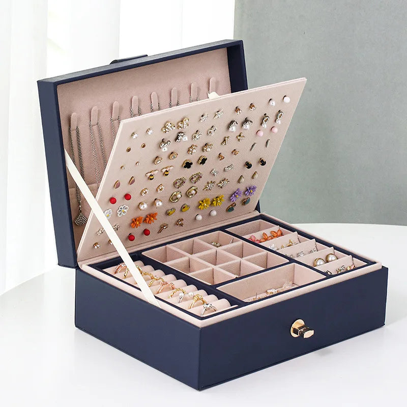 Boîte À Bijoux De Voyage Avec Compartiments