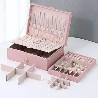 Boîte À Bijoux De Voyage Avec Compartiments