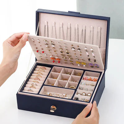 Boîte À Bijoux De Voyage Avec Compartiments