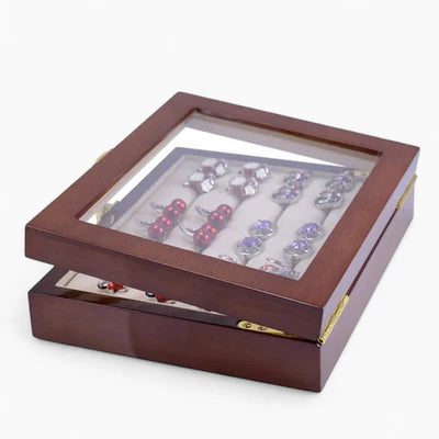 Boîte À Bijoux Bois Et Verre