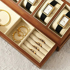 Boîte À Bijoux Et Montres En Bois