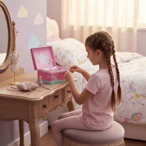 Boîte À Bijoux Musicale Licorne