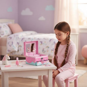 Boîte À Bijoux Musicale Licorne