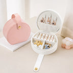 Petite Boîte À Bijoux Voyage Cuir