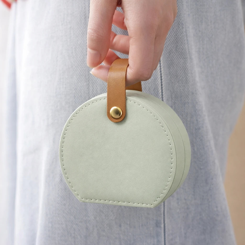 Petite Boîte À Bijoux Voyage Cuir